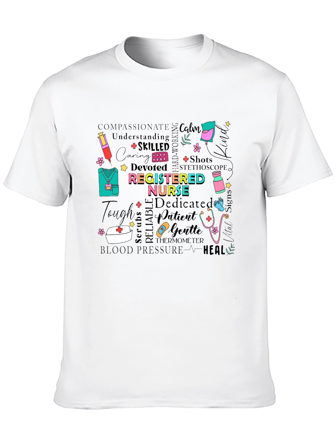Registered Nurse Graphic T-Shirt