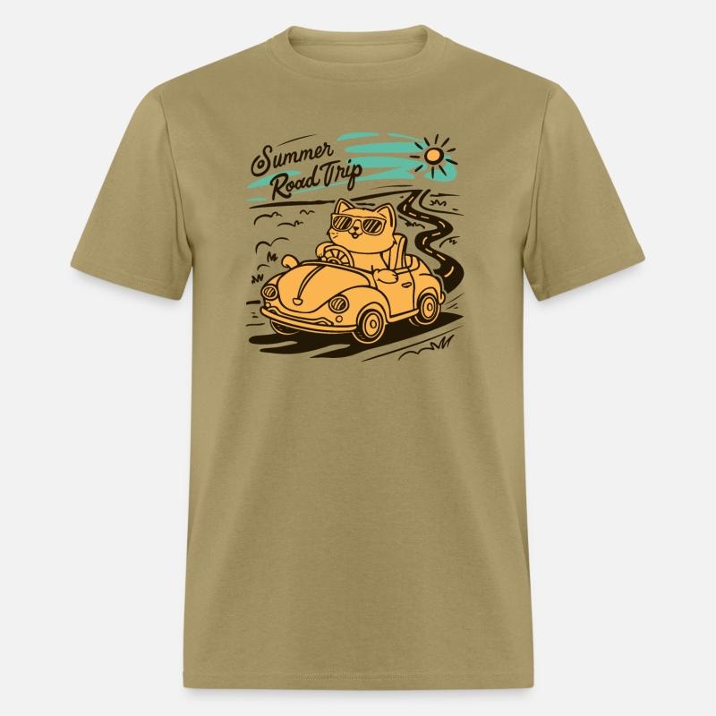 Summer Road Trip Vacation Cat lover Gift