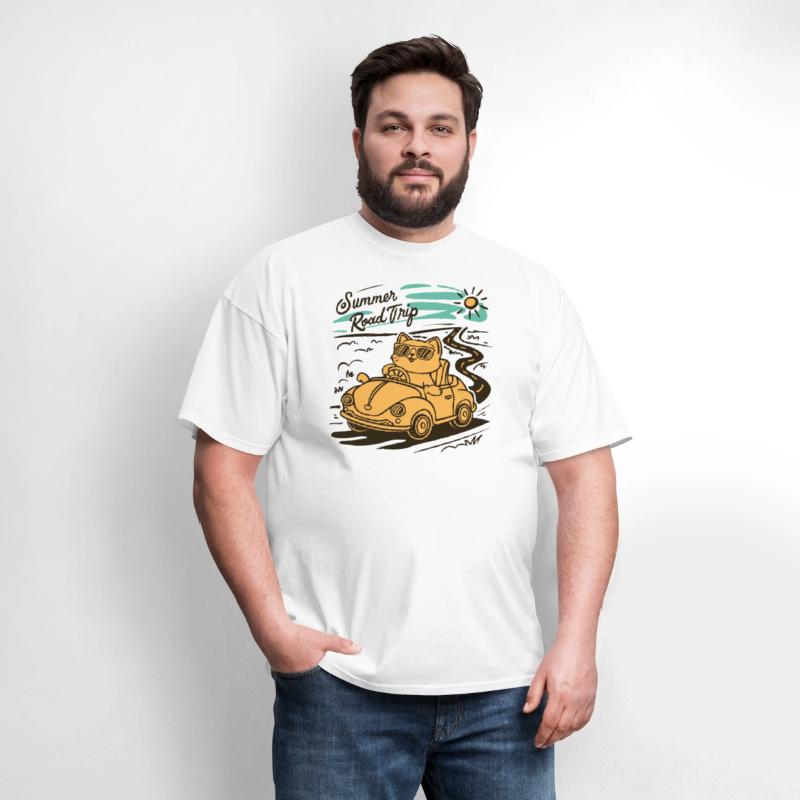 Summer Road Trip Vacation Cat lover Gift