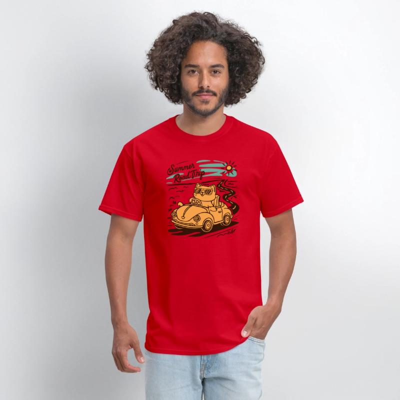 Summer Road Trip Vacation Cat lover Gift