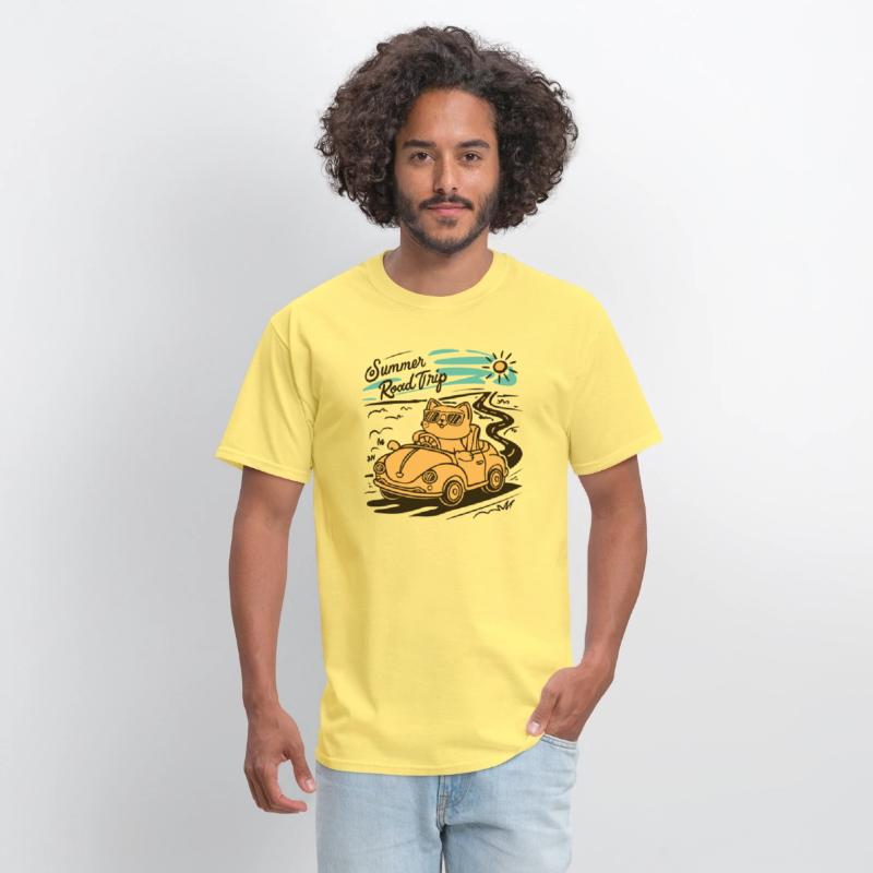 Summer Road Trip Vacation Cat lover Gift