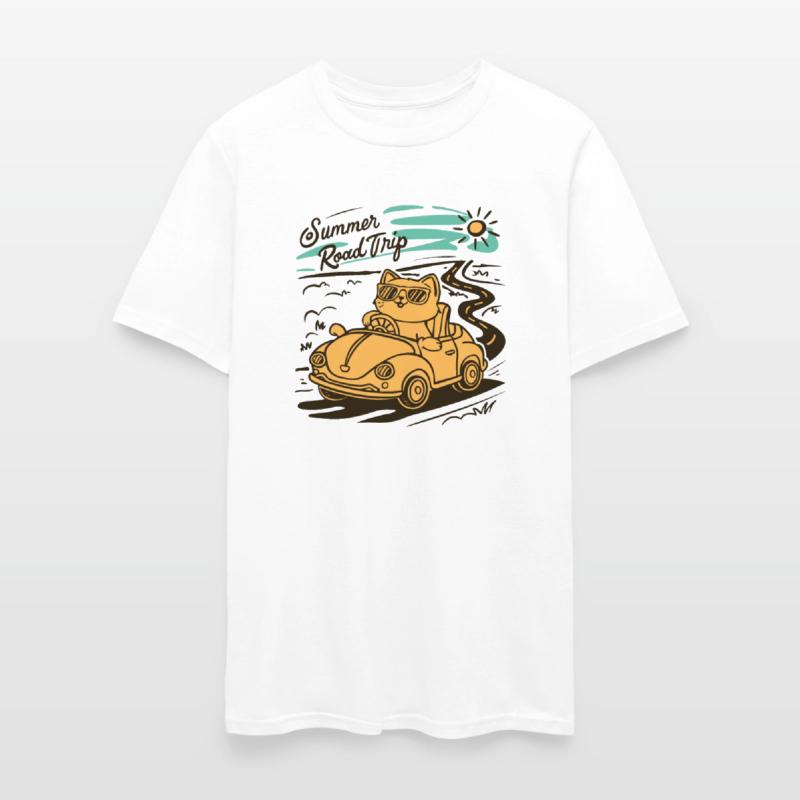 Summer Road Trip Vacation Cat lover Gift