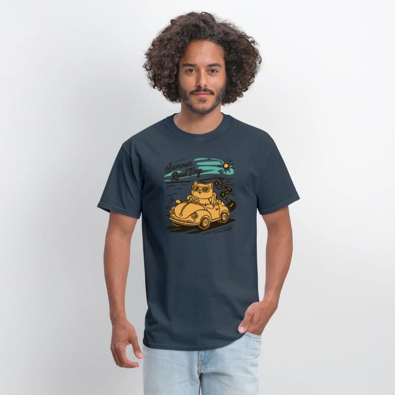 Summer Road Trip Vacation Cat lover Gift