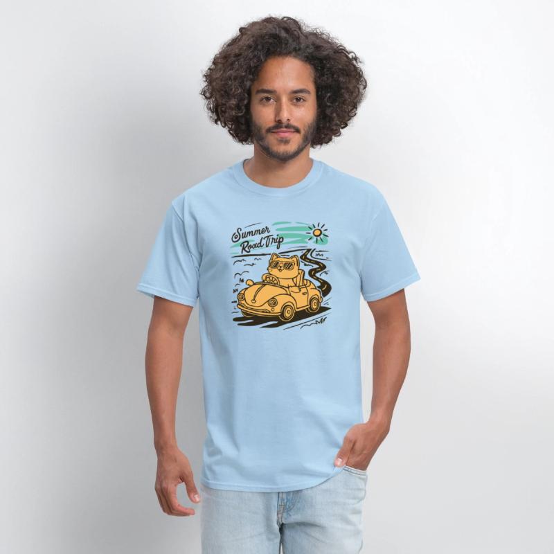 Summer Road Trip Vacation Cat lover Gift