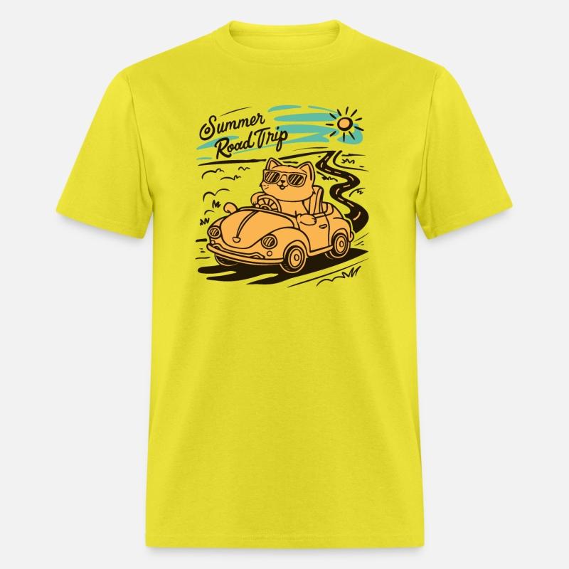 Summer Road Trip Vacation Cat lover Gift
