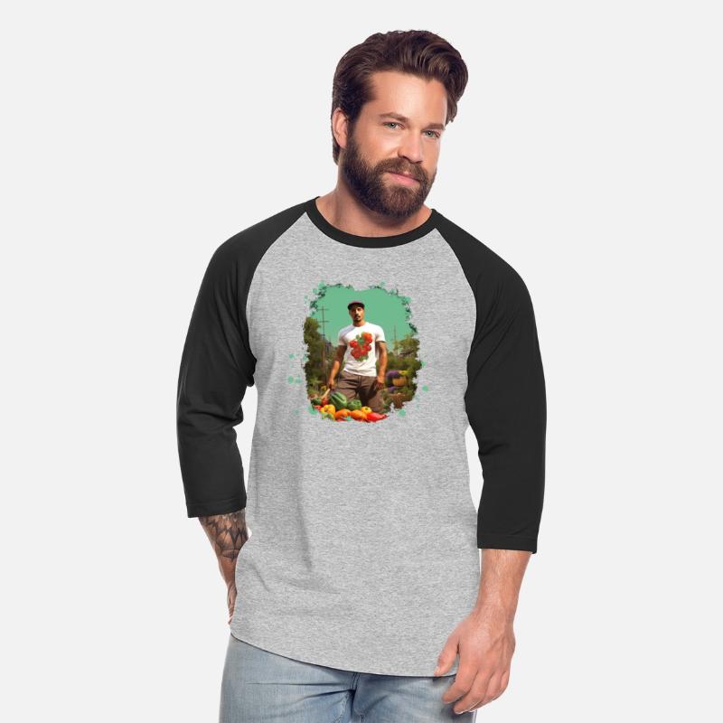 Sustainably sourced Latin male garden shirt
