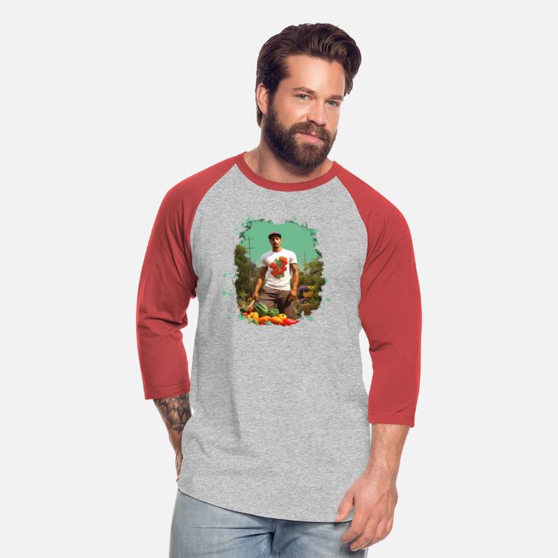 Sustainably sourced Latin male garden shirt