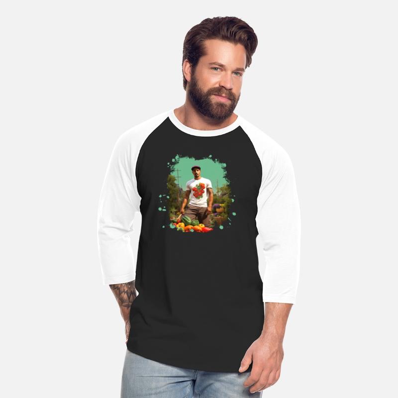 Sustainably sourced Latin male garden shirt