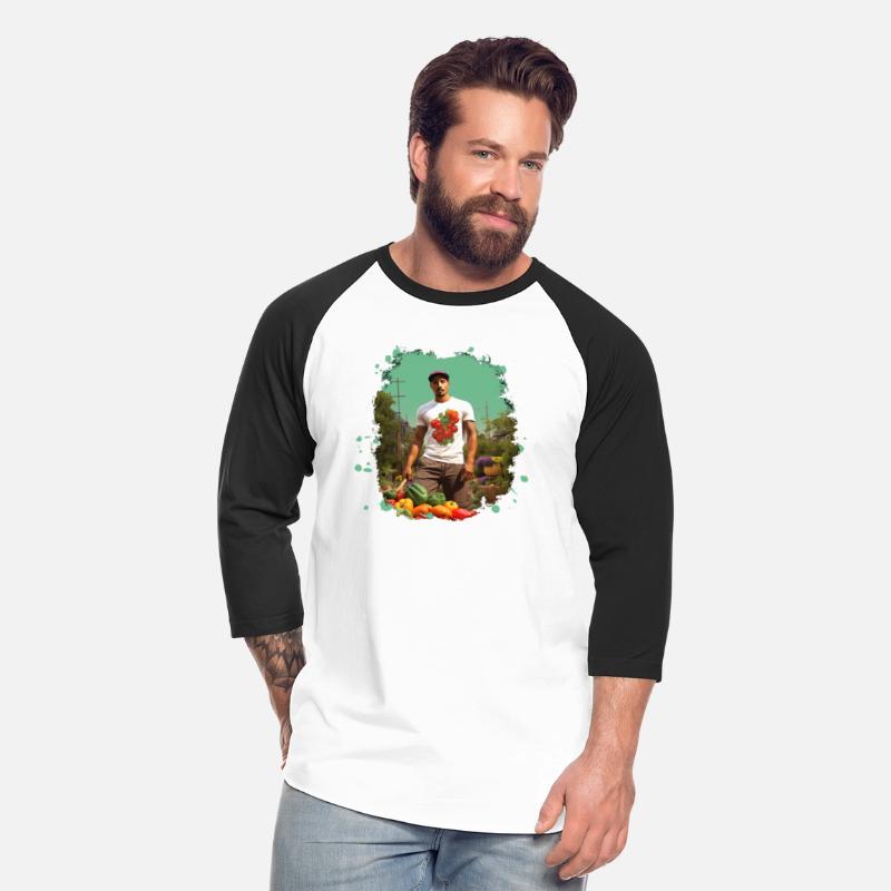 Sustainably sourced Latin male garden shirt