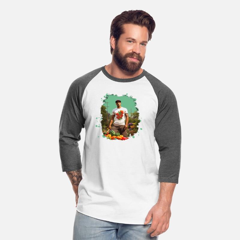 Sustainably sourced Latin male garden shirt