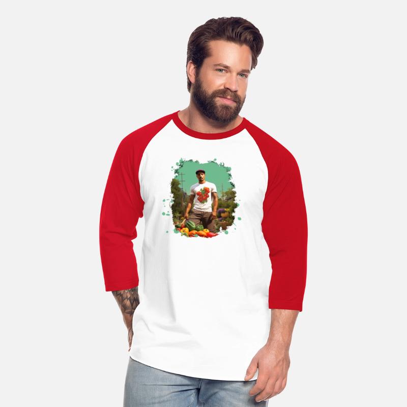 Sustainably sourced Latin male garden shirt
