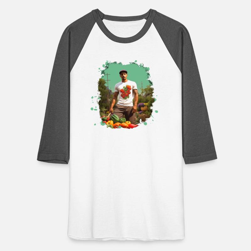 Sustainably sourced Latin male garden shirt