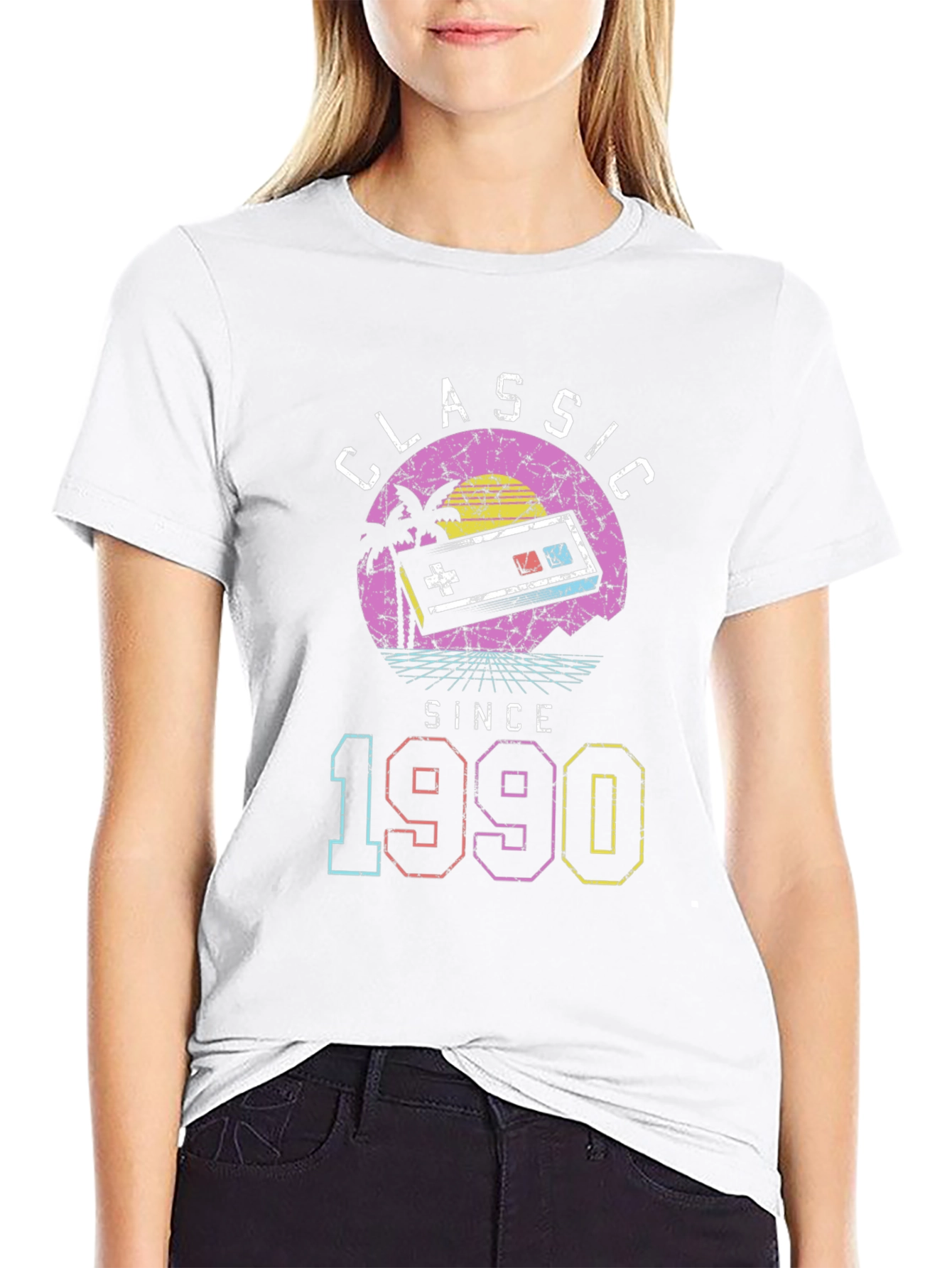 Classic Since 1990 Retro Gaming T-Shirt