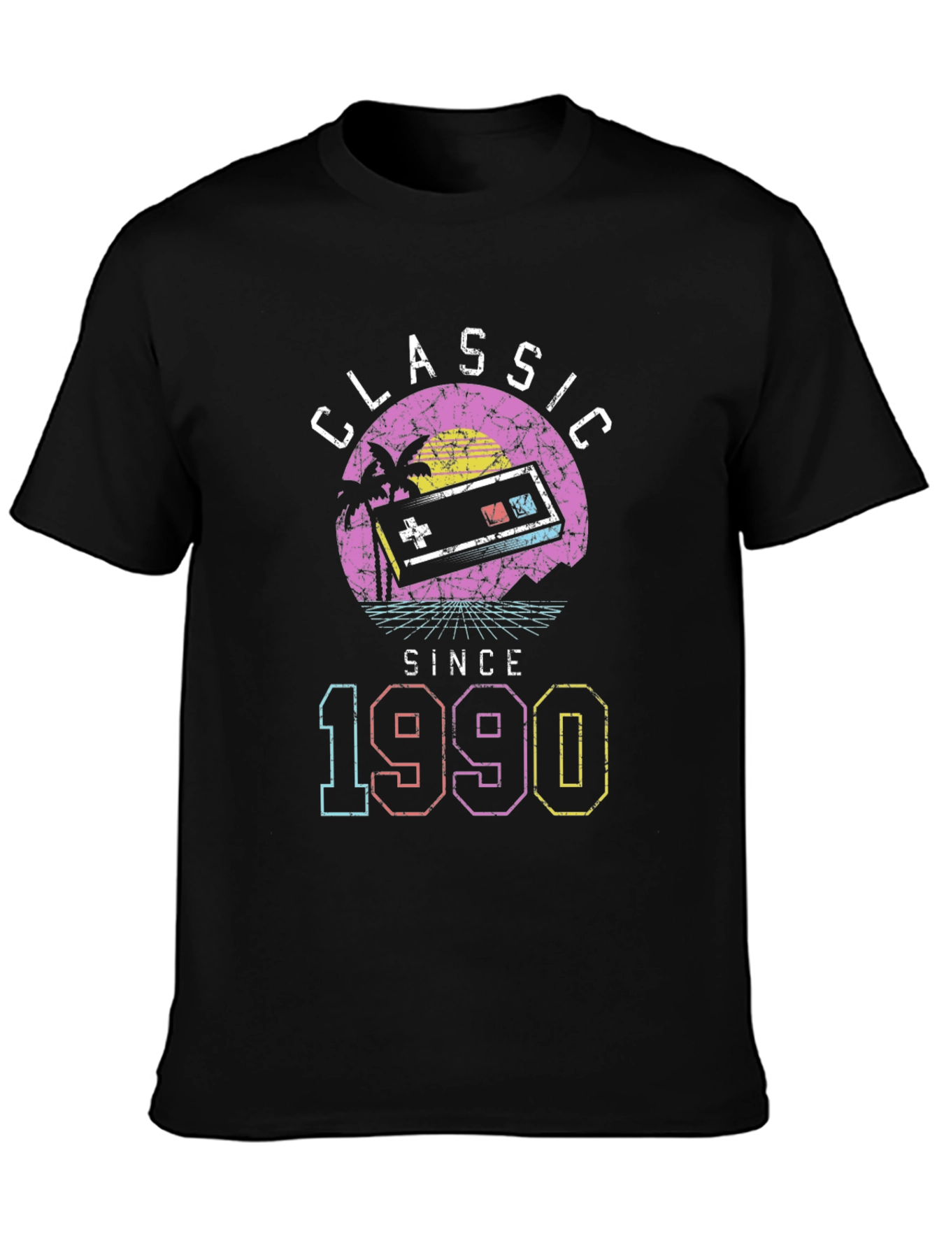 Classic Since 1990 Retro Gaming T-Shirt