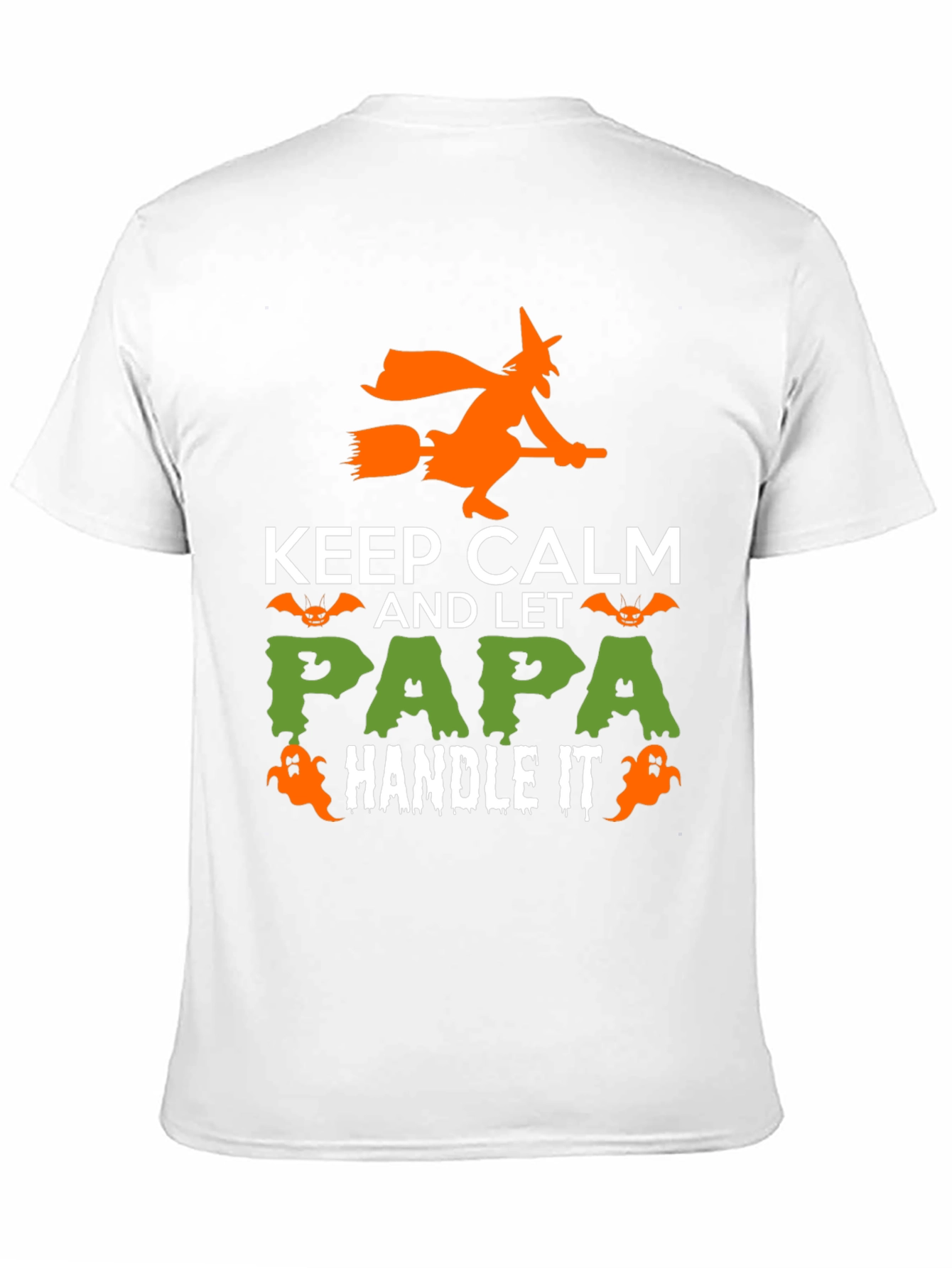 Keep Calm Halloween Papa T-Shirt