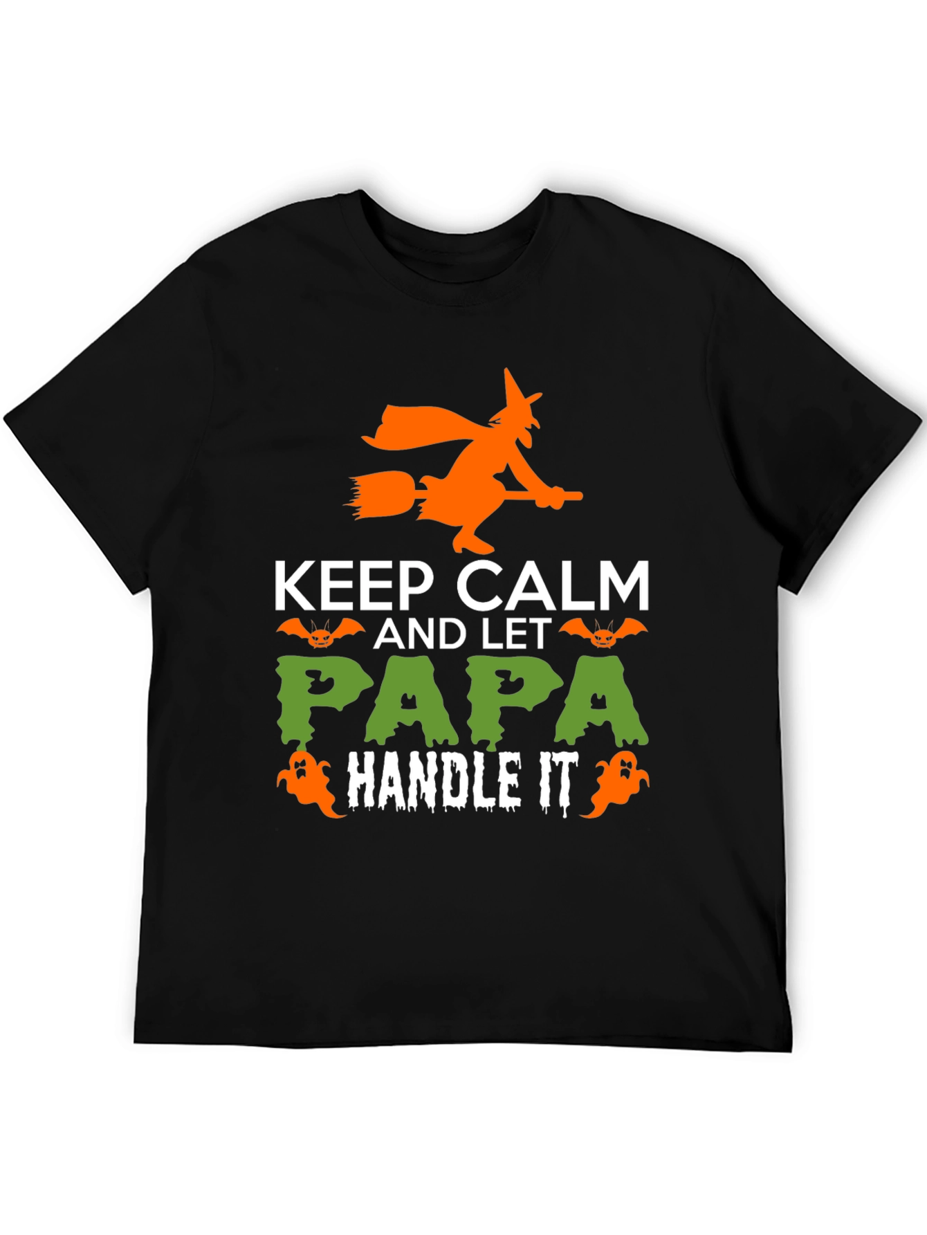 Keep Calm Halloween Papa T-Shirt