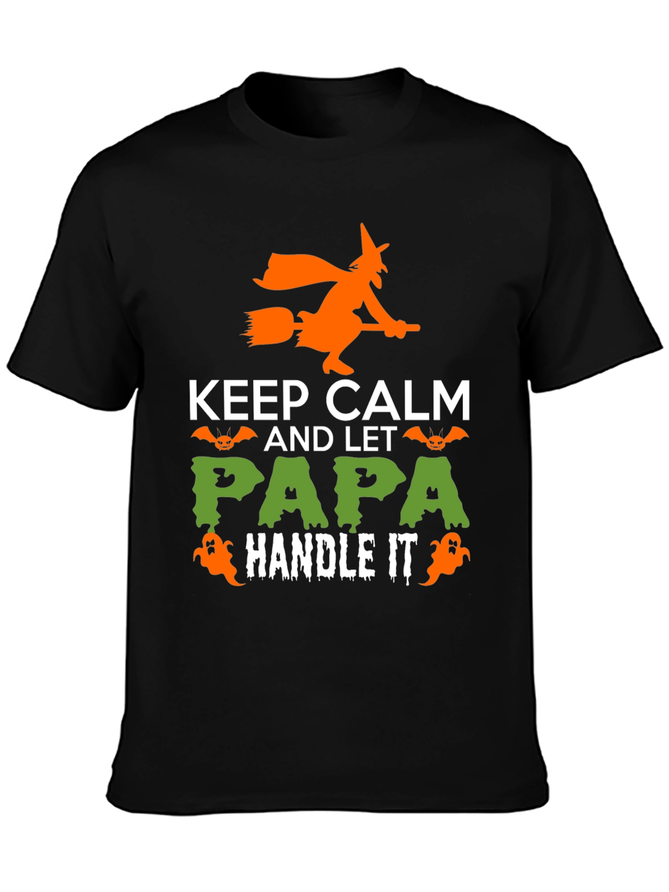 Keep Calm Halloween Papa T-Shirt