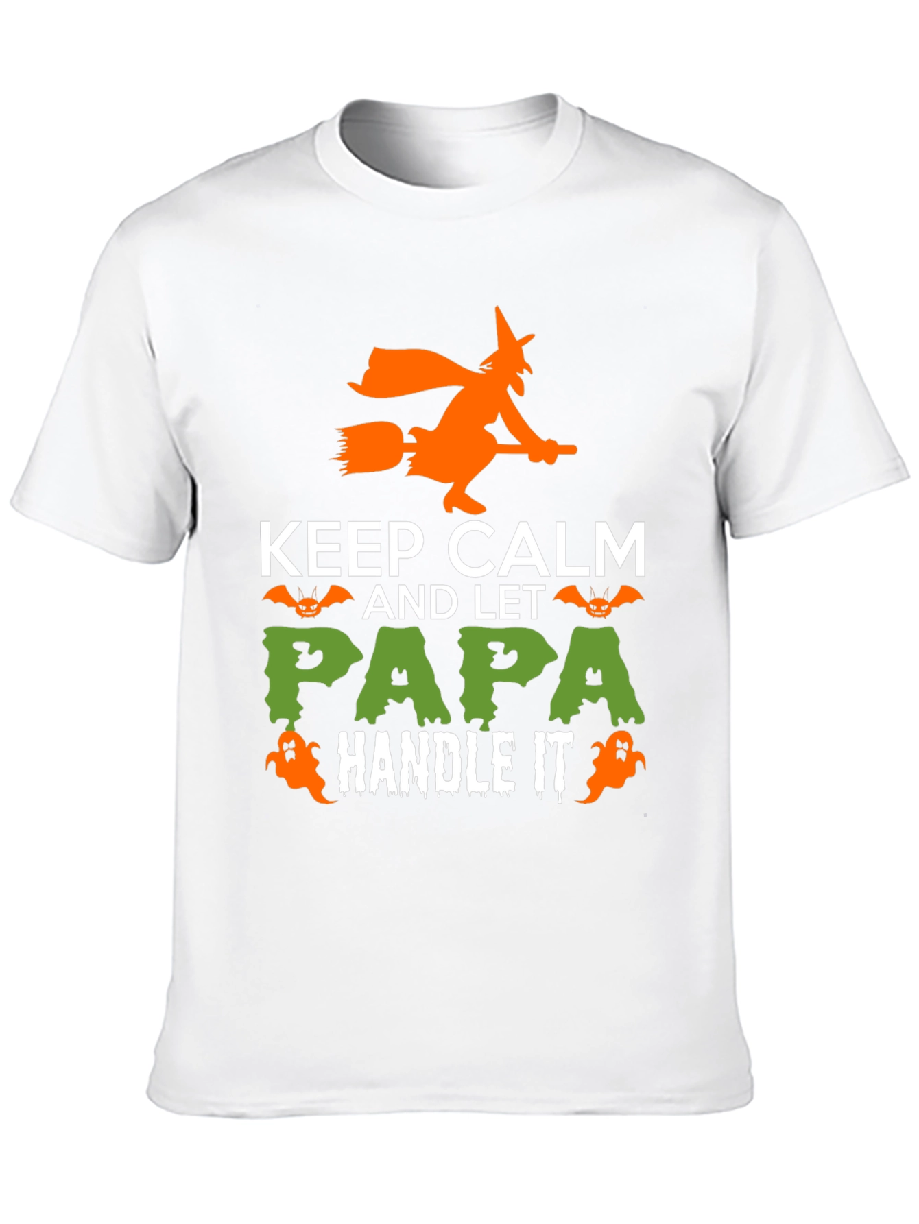 Keep Calm Halloween Papa T-Shirt
