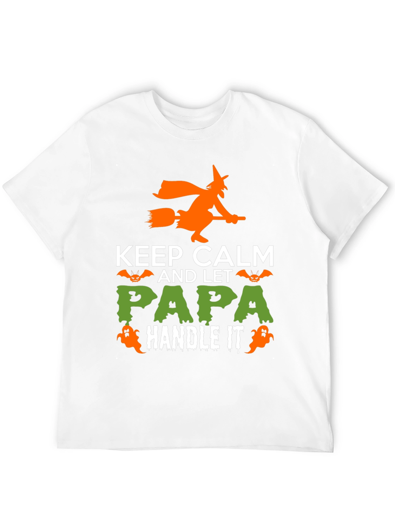 Keep Calm Halloween Papa T-Shirt