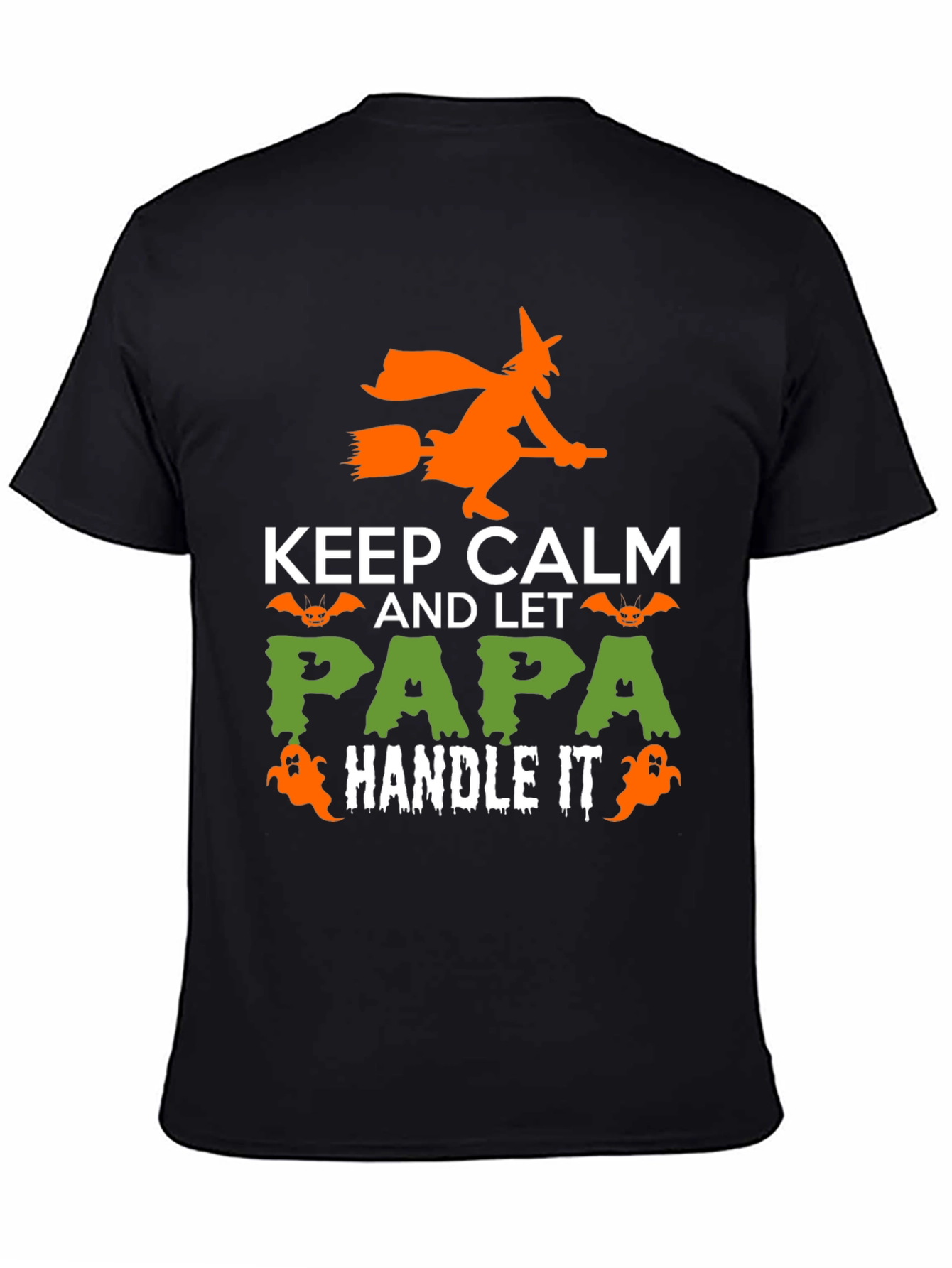 Keep Calm Halloween Papa T-Shirt