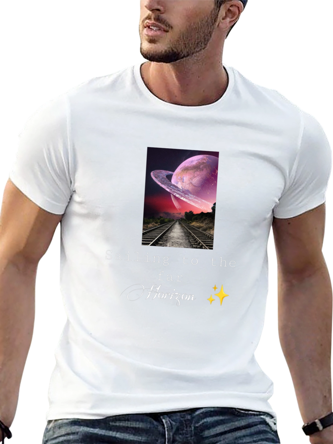 Sailing to the Far Horizon Graphic T-Shirt
