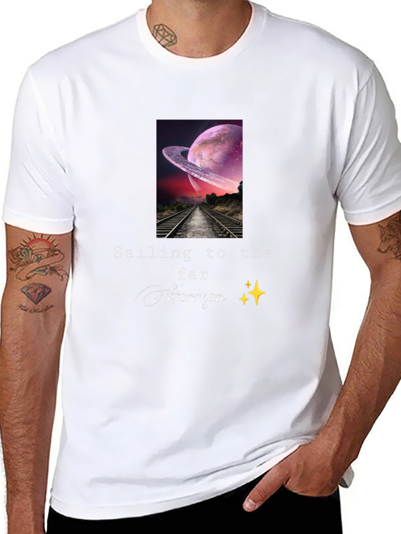 Sailing to the Far Horizon Graphic T-Shirt