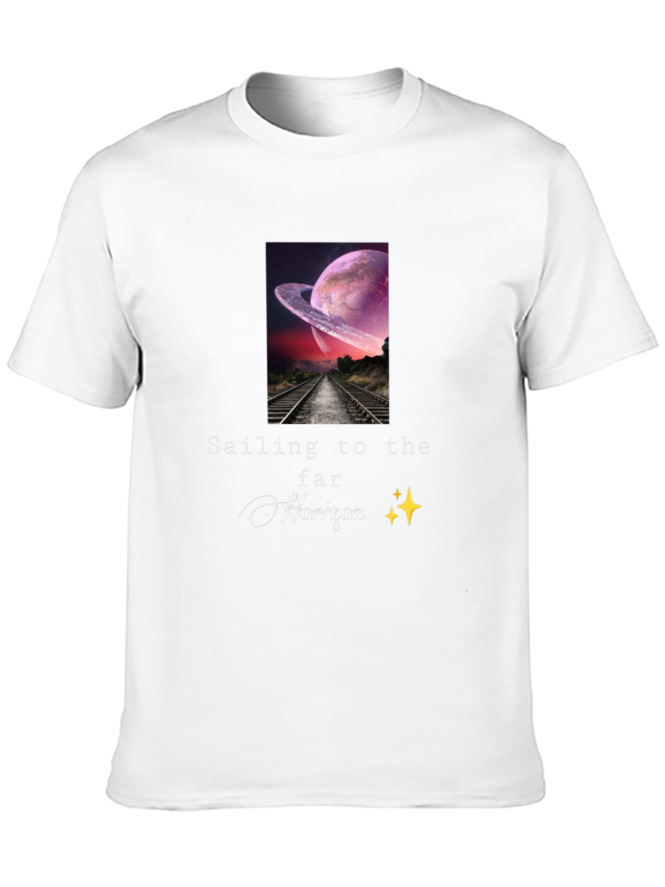 Sailing to the Far Horizon Graphic T-Shirt