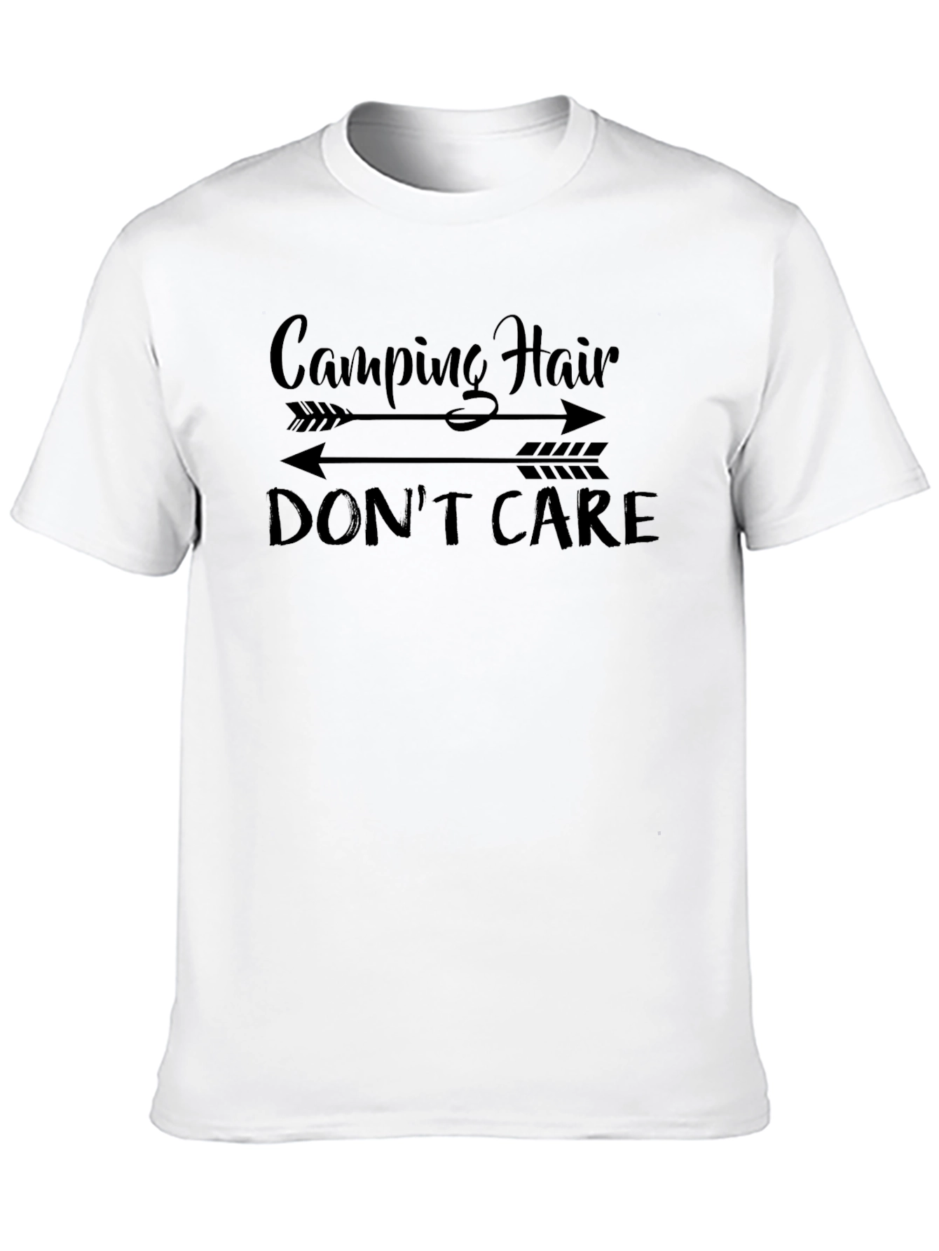 Camping Hair Dont Care T-Shirt