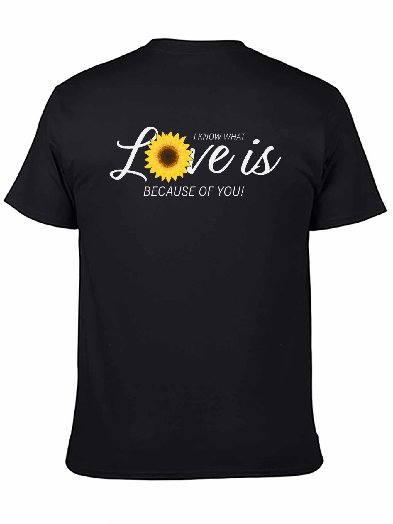 Sunflower Love Graphic T-Shirt