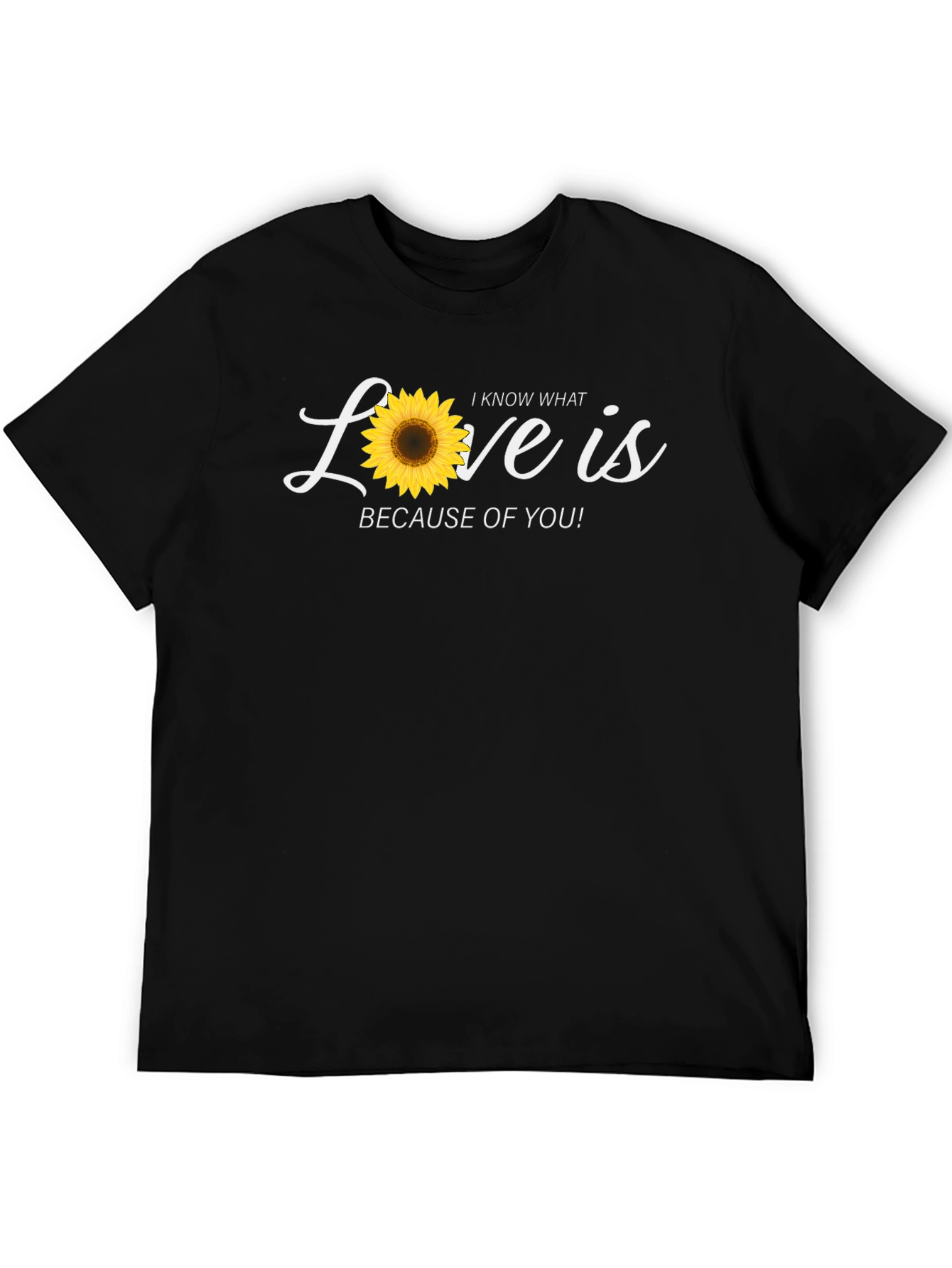 Sunflower Love Graphic T-Shirt
