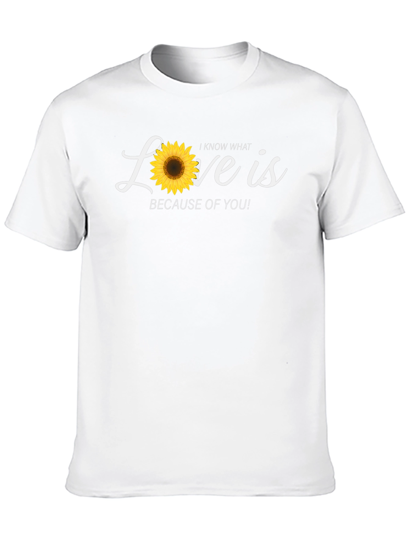 Sunflower Love Graphic T-Shirt