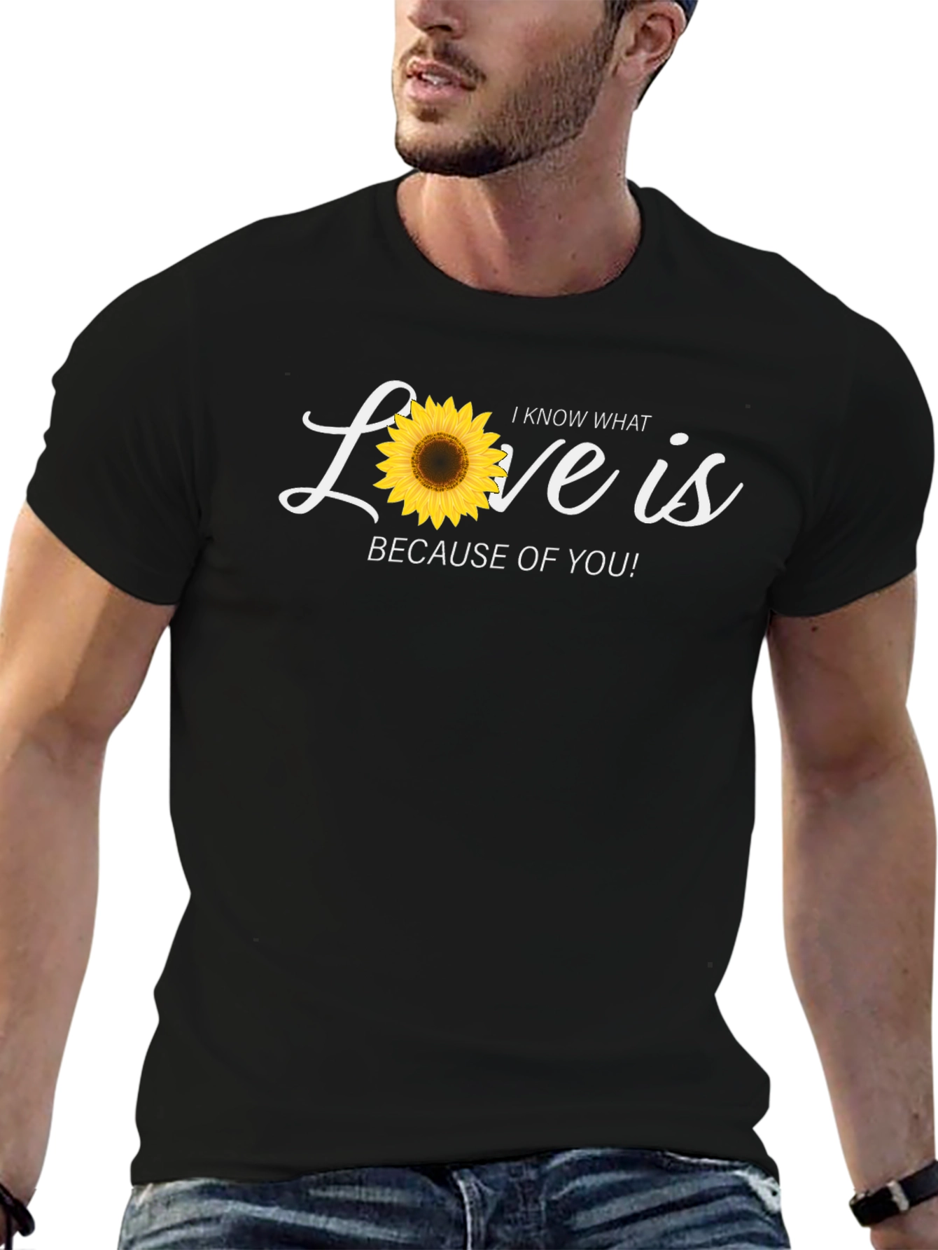 Sunflower Love Graphic T-Shirt