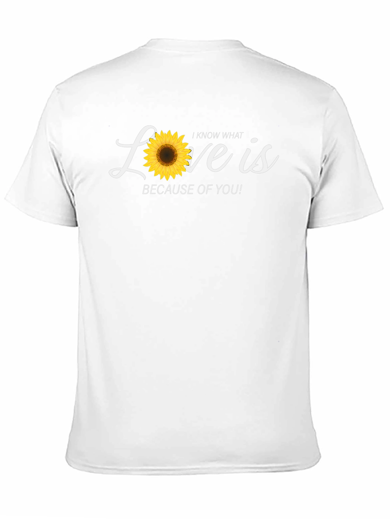Sunflower Love Graphic T-Shirt