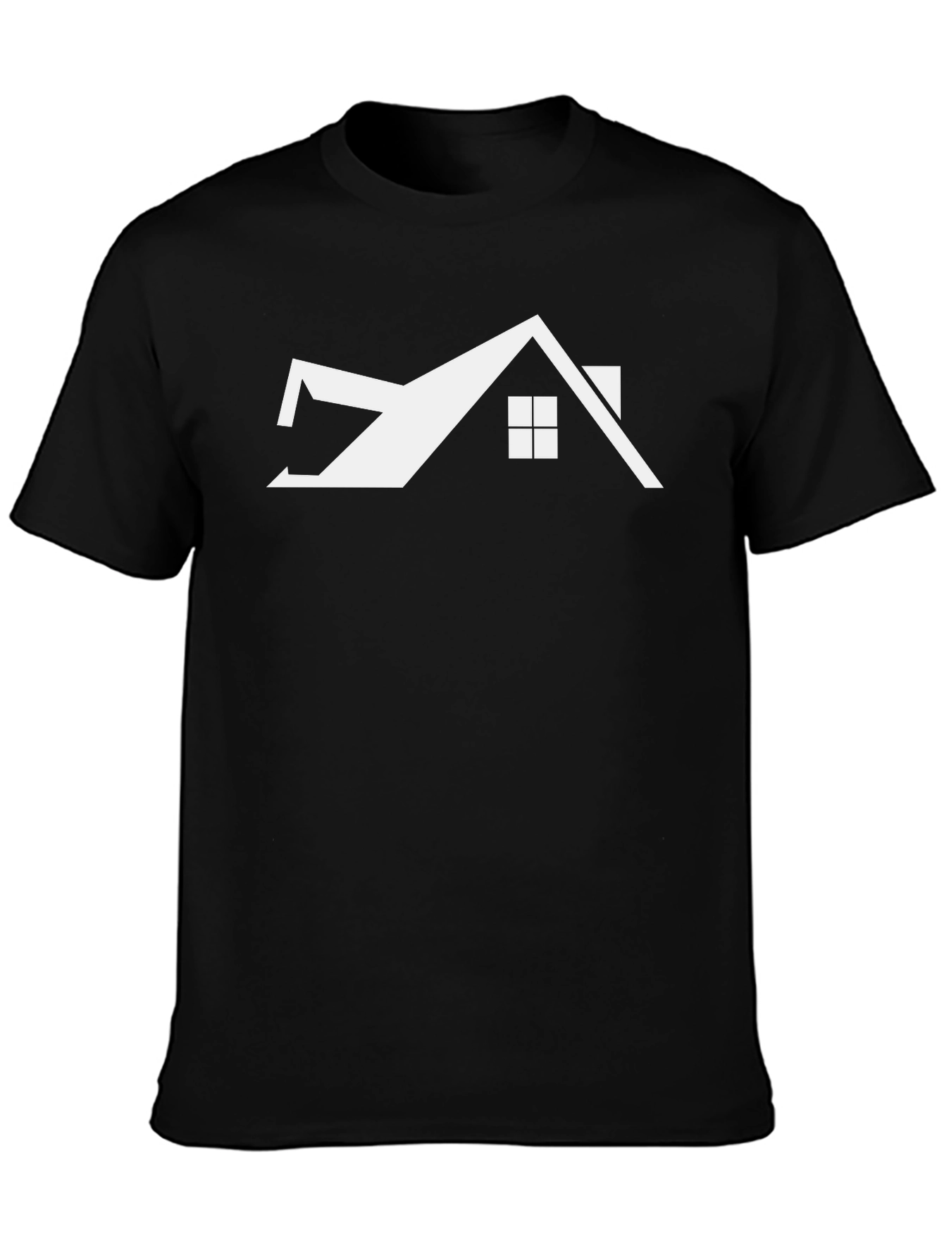 Modern Home Graphic Tee - Black
