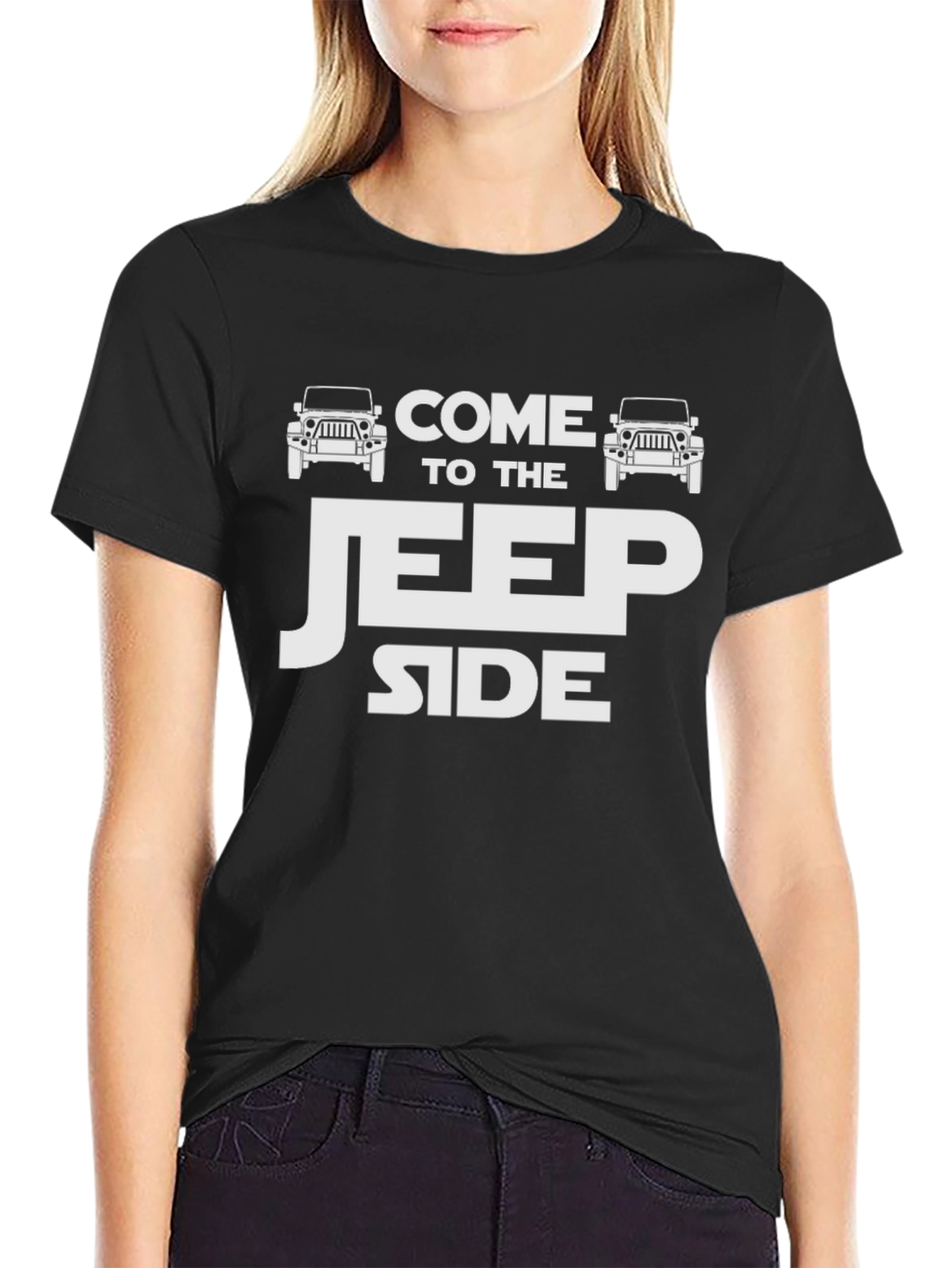 Come To The Jeep Side T-Shirt Black