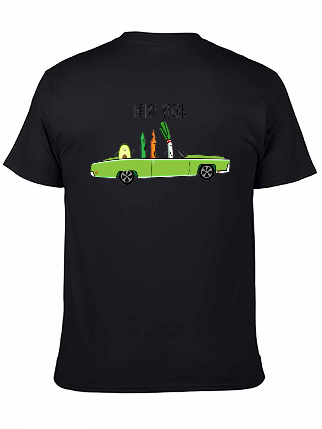 Drive Vegan Black T-Shirt