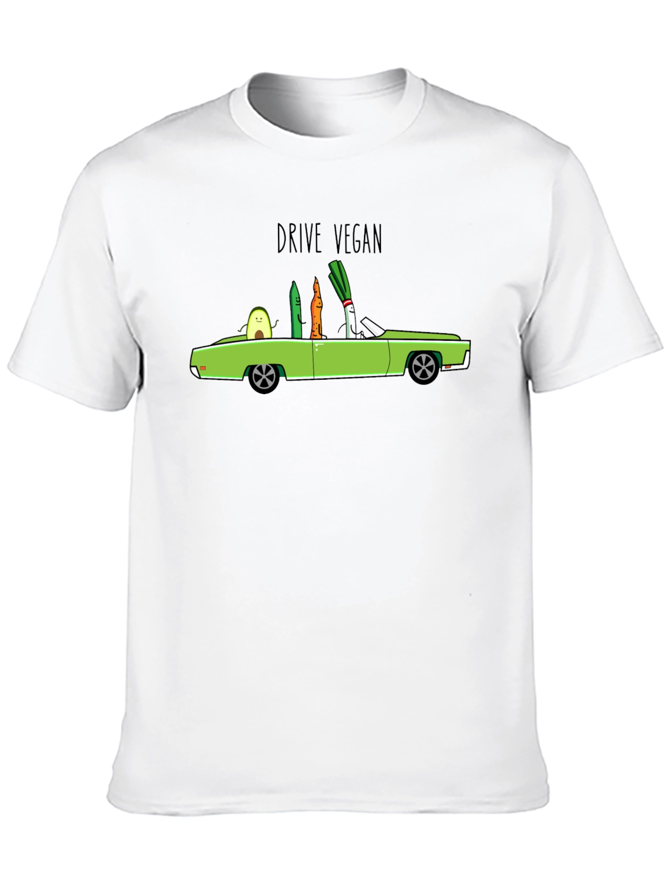 Drive Vegan Black T-Shirt