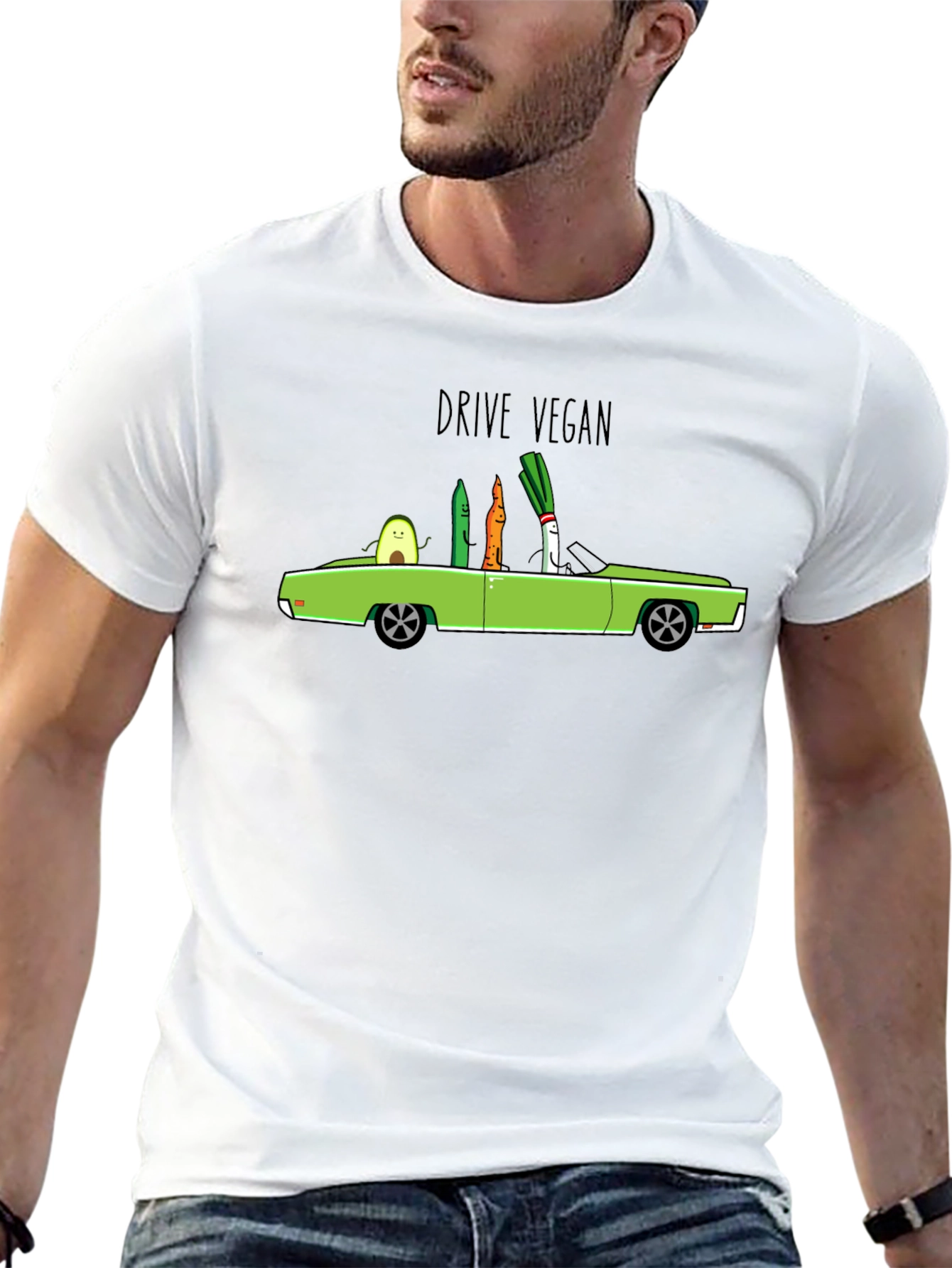 Drive Vegan Black T-Shirt