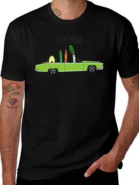 Drive Vegan Black T-Shirt