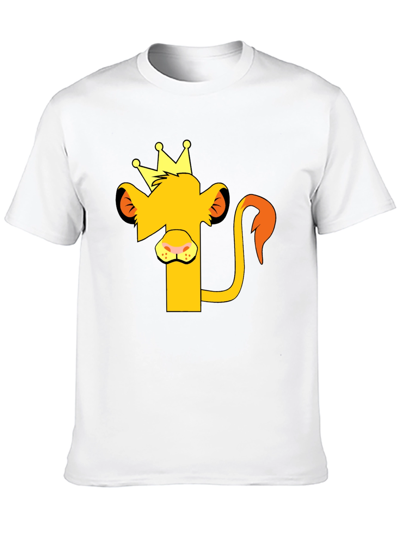 Lion King Graphic Tee - Black Cotton T-Shirt