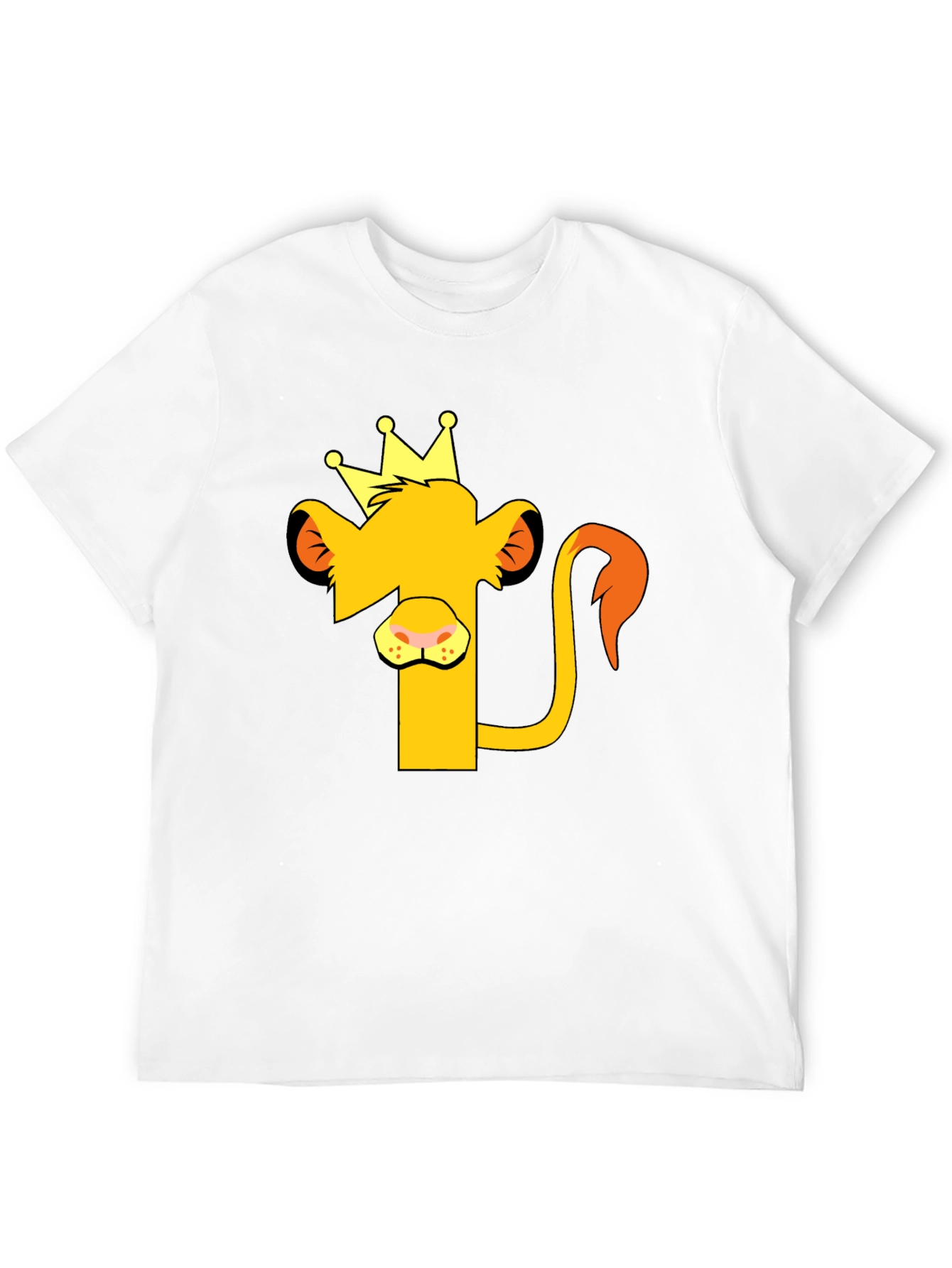 Lion King Graphic Tee - Black Cotton T-Shirt