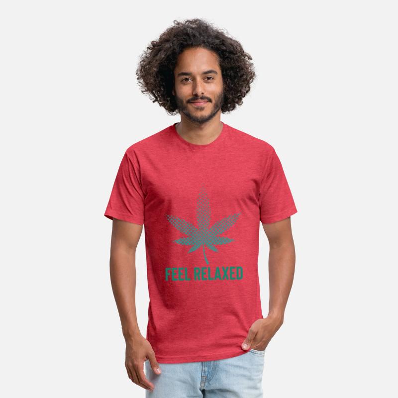 T-shirt Featuring Cannabis Design