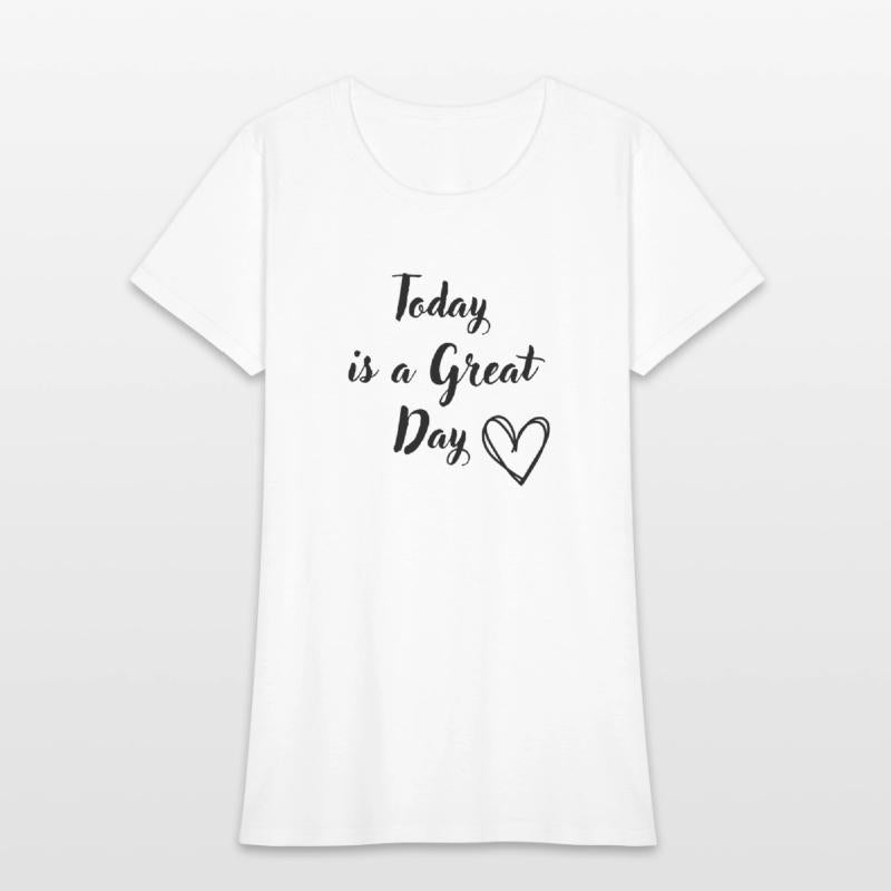 T shirt positive attitude personal development