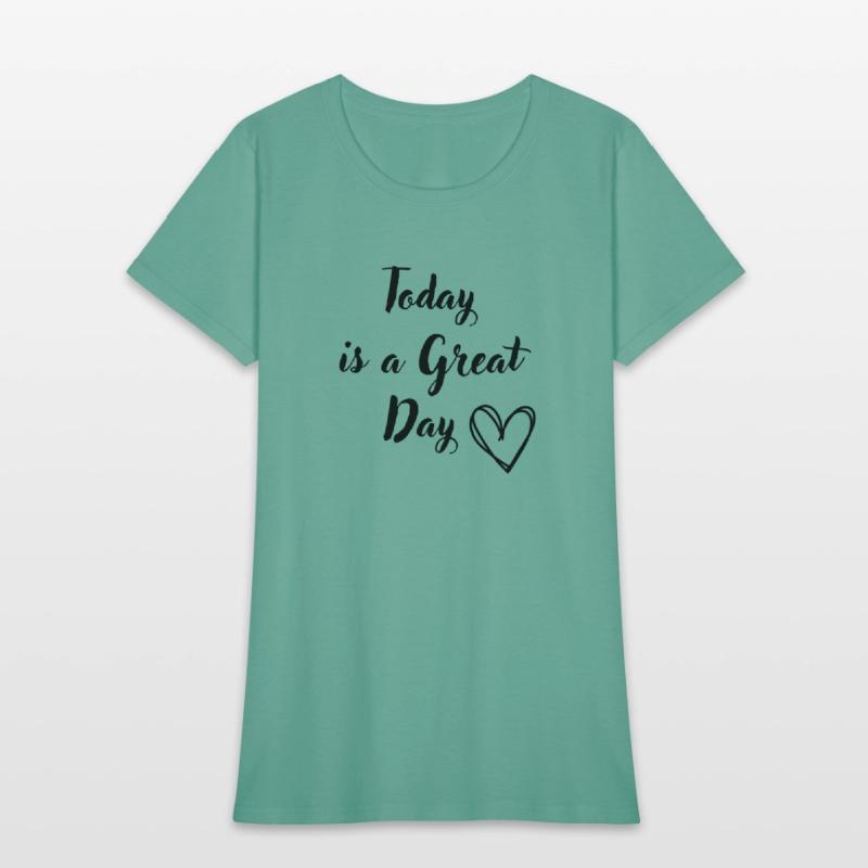 T shirt positive attitude personal development