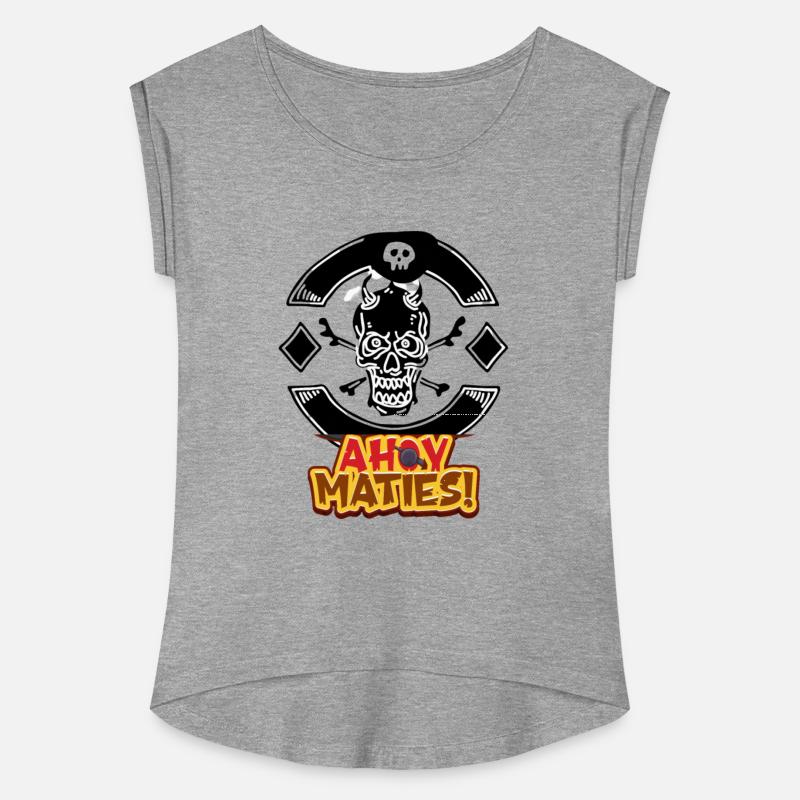 T-shirt skull with cross bones logo design