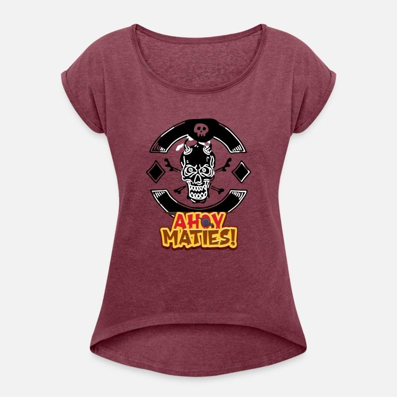 T-shirt skull with cross bones logo design