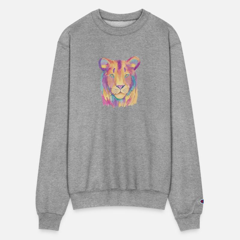 T-shirt Splatter Art Lion Head