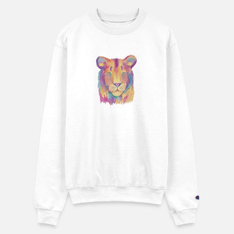 T-shirt Splatter Art Lion Head