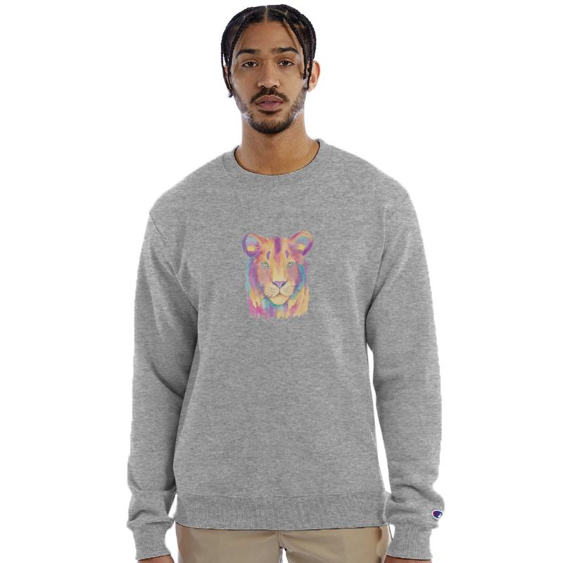 T-shirt Splatter Art Lion Head