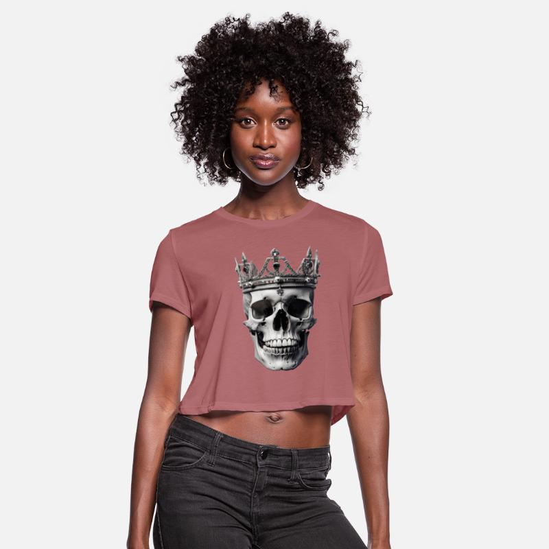 T-shirts angel skull mask